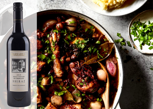 Coq Au Vin with Shiraz